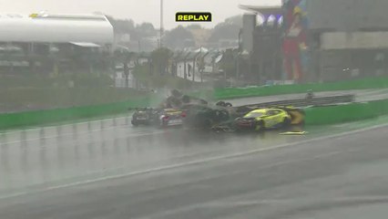 Stock Car Brasil 2025 Interlagos 2 Race 1 Big Crash