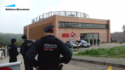 Registro en el laboratorio  la sede del laboratorio señalado por la fuga de peste porcina
