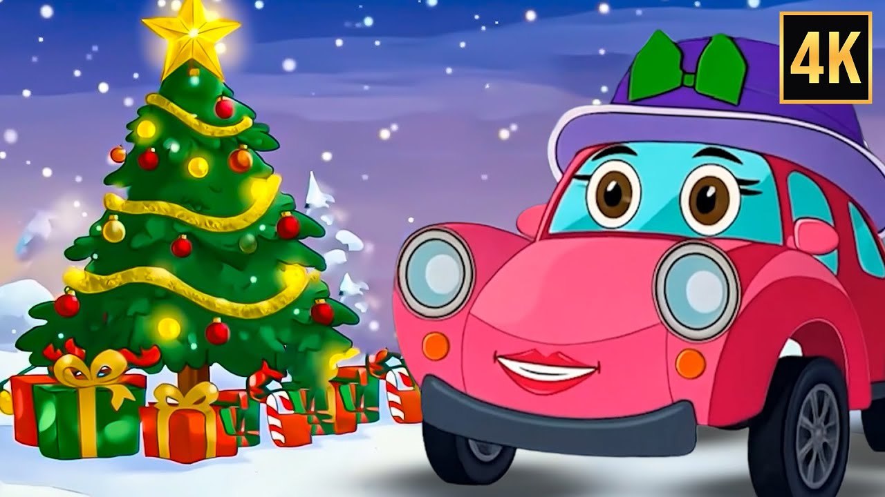 Merry Christmas Song for Kids | Christmas Cartoon Videos & Kids Songs