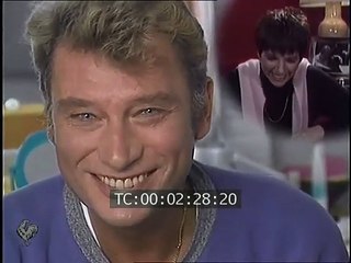 1988 – Johnny Hallyday : le 10 janvier, sur les traces de Liza Minnelli (Rushs Sygma)