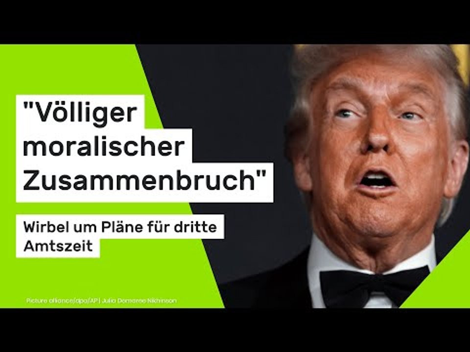 'Völliger moralischer Zusammenbruch' - Wirbel um Pläne für dritte Amtszeit