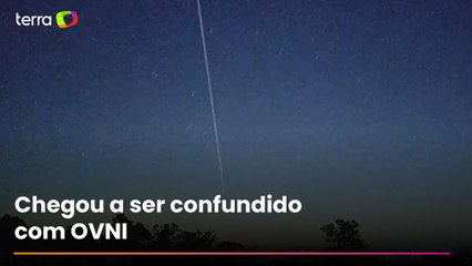 Clarão no céu: Lançamento da Starlink nos EUA é visto por moradores do Rio Grande do Sul