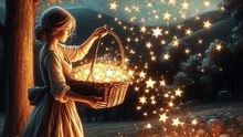 She Collects Fallen Stars ✨ | Dreamy Fantasy Short