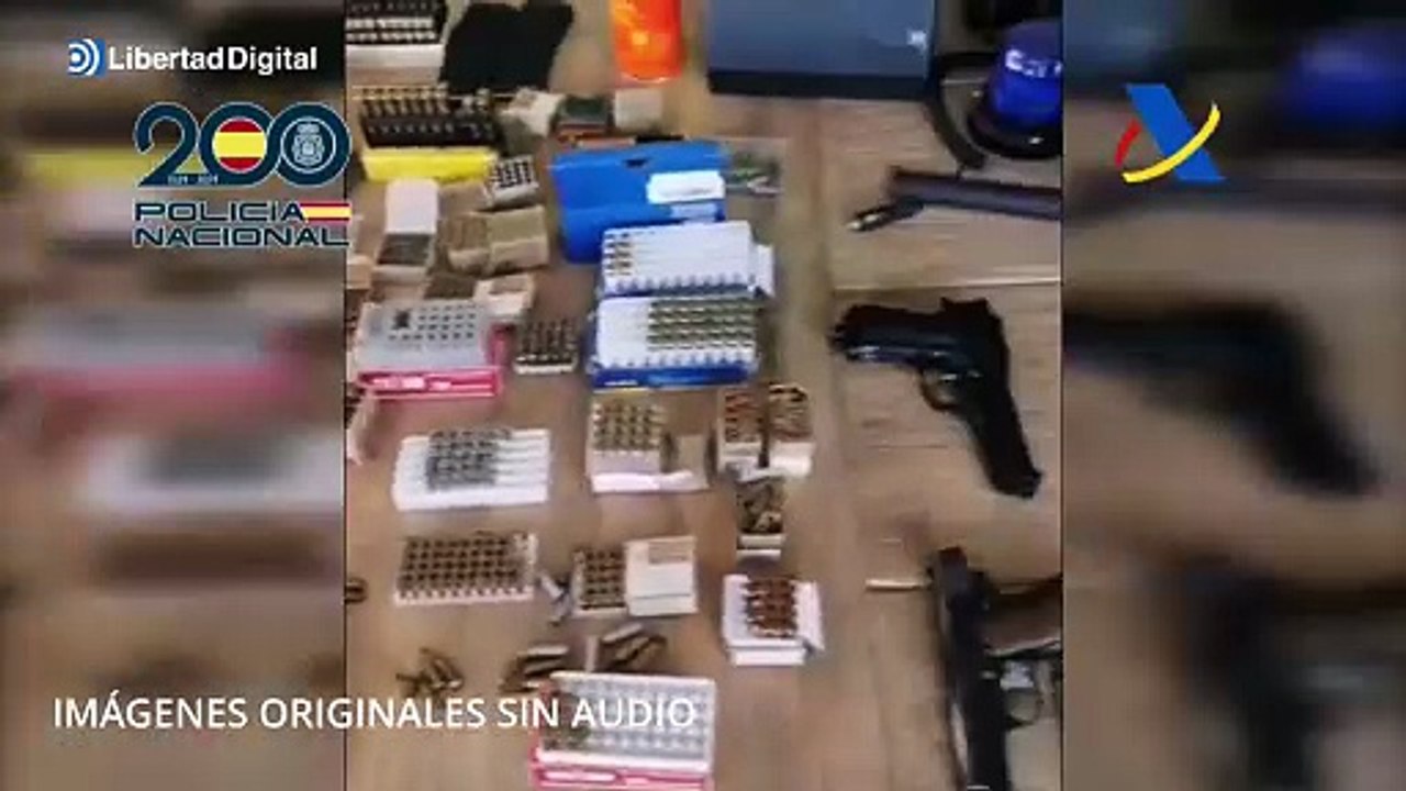 La UDEF destapa un taller clandestino de armas de fuego, relojes de lujo y millones de euros