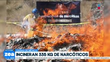 La Fiscalía de la CDMX incinera 335 kilogramos de narcóticos