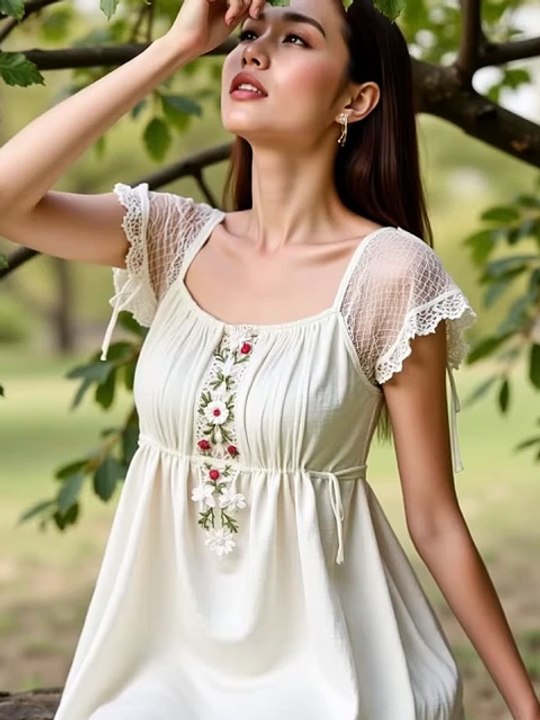 Charming Pajamas, Gorgeous Lady