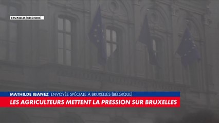 Crise agricole : les agriculteurs mettent la pression sur Bruxelles