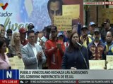 Ciudadanos rechazan intentos injerencistas y colonialistas de los EE. UU. sobre Venezuela
