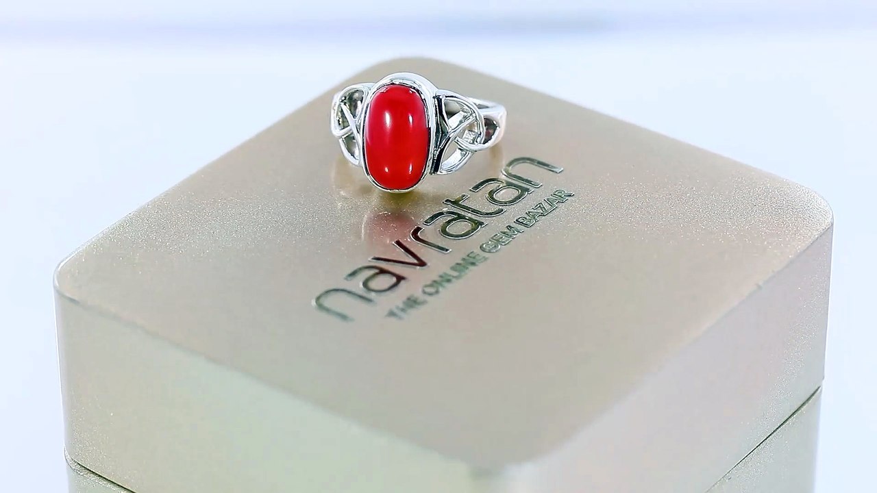 Red Coral Ring – Strength & Protection