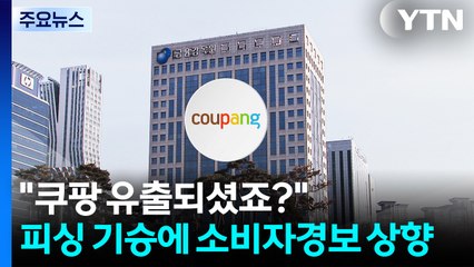 "쿠팡 유출되셨죠?"...피싱 기승에 '소비자경보' 주의 → 경고 / YTN
