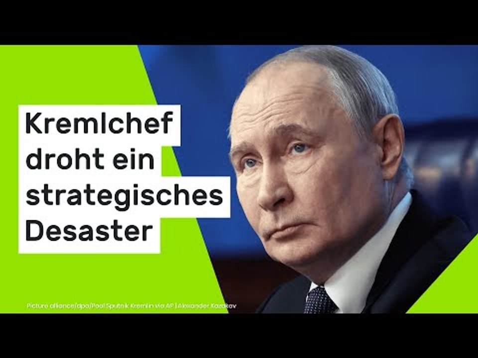 Wladimir Putin: Kremlchef droht ein strategisches Desaster