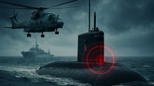 Royal Navy Shadows Russian Sub in the English Channel