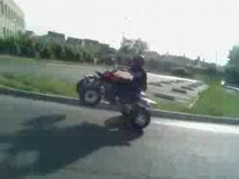 P'tite accél 350 Banshee yamaha raptor700killer