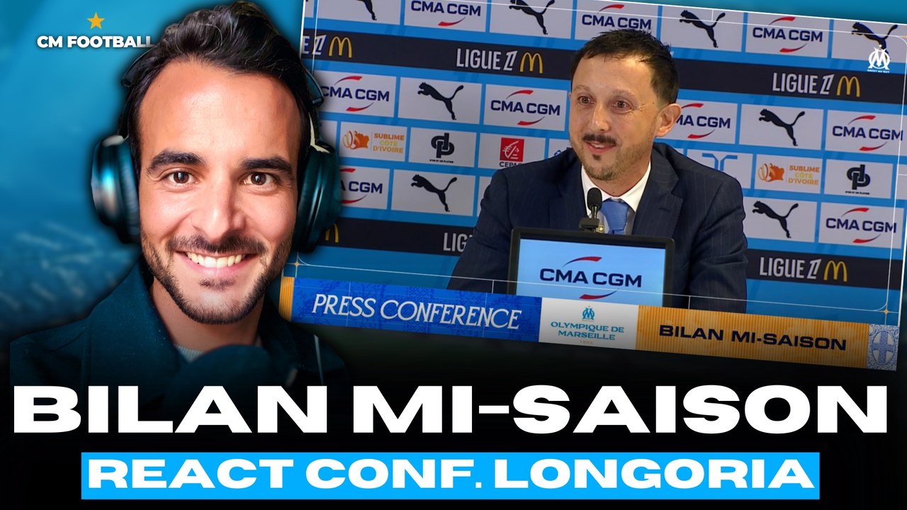 🚨 OM : Mon react à la conf de presse de Pablo Longoria (Bilan Mi-Saison)