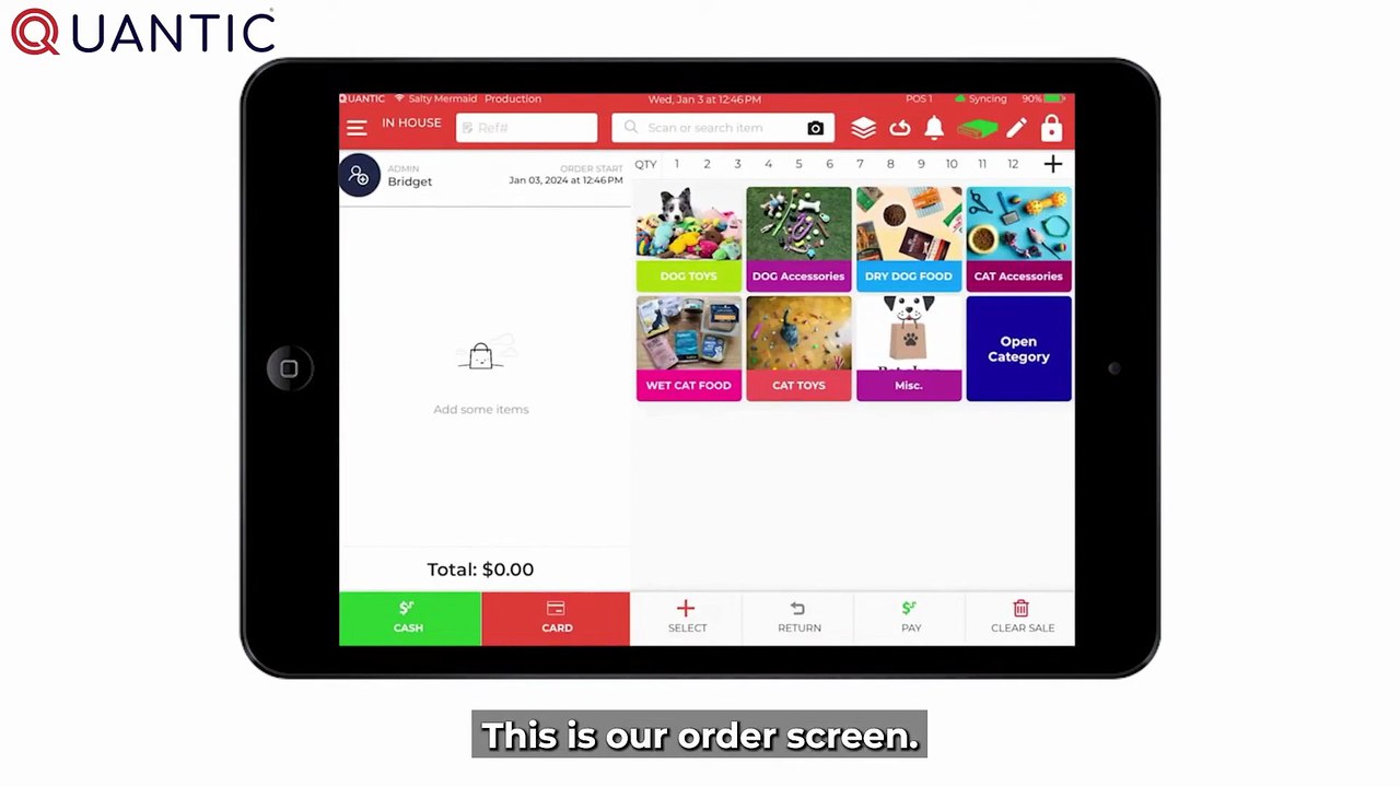 Quantic POS - Retail POS Demo