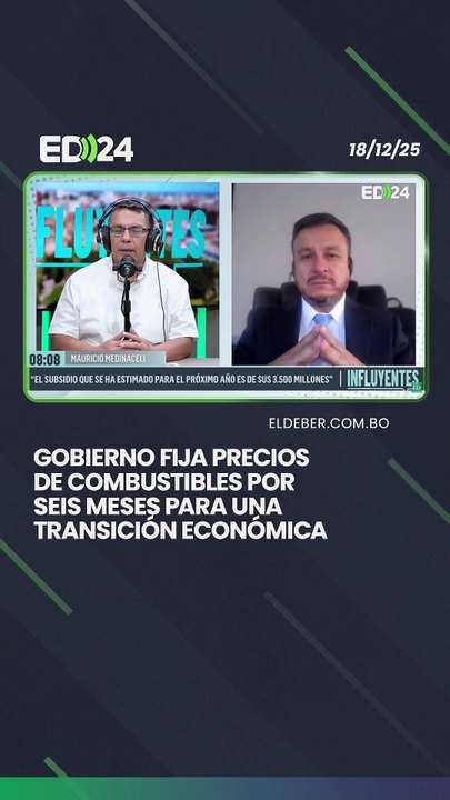 Gobierno fija precios de combustibles por seis meses para una transición económica
