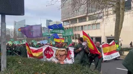 Protestas Asaja Bruselas