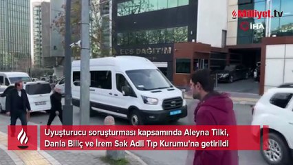 Ünlüler kan örneği alınması için Adli Tıp Kurumu'na getirildi
