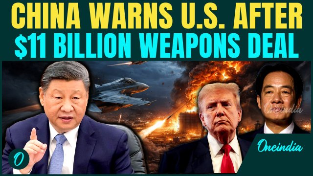 China vs Taiwan: Full-Scale War Fears Rise as Beijing Warns U.S. to STOP Arming Taiwan for BIG War