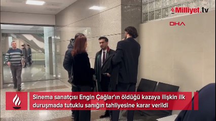 Sinema sanatçısı Engin Çağlar'ın öldüğü kazaya ilişkin ilk duruşma görüldü