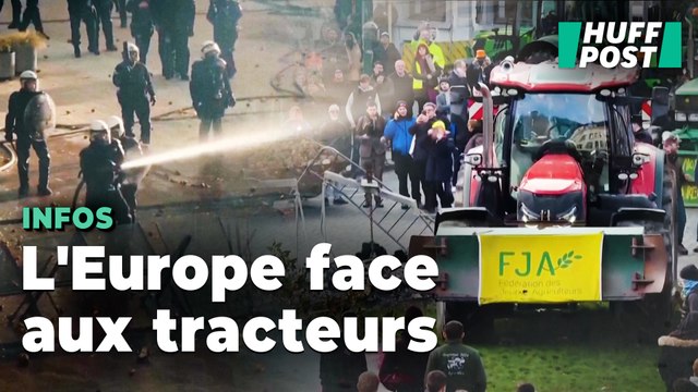 Mercosur : Le coup de pression des agriculteurs en colère dans les rues de Bruxelles