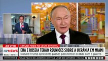 EUA e Rússia se reúnem para fechar acordo de paz na Ucrânia