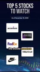 Stock Market Today: Top 5 Stocks You Need To Watch December 18th