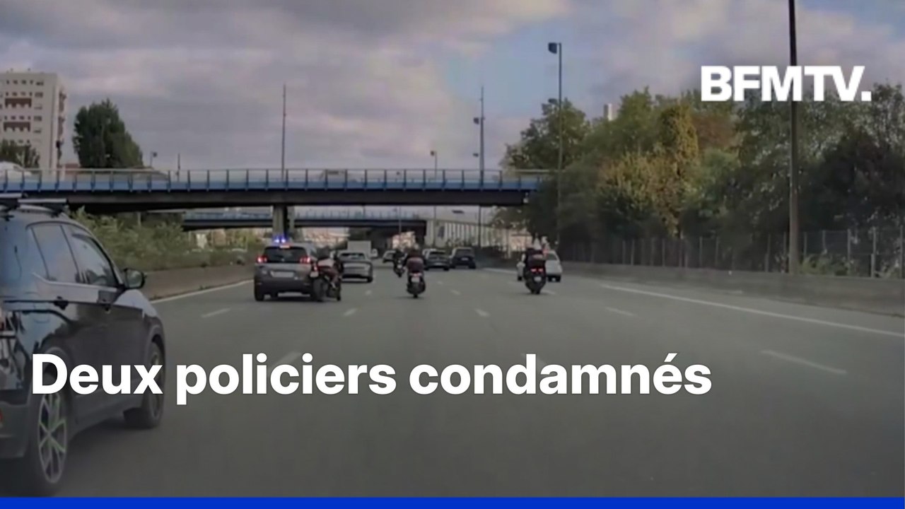 Motard percuté sur l'A4: deux policiers condamnés à trois ans de prison avec sursis