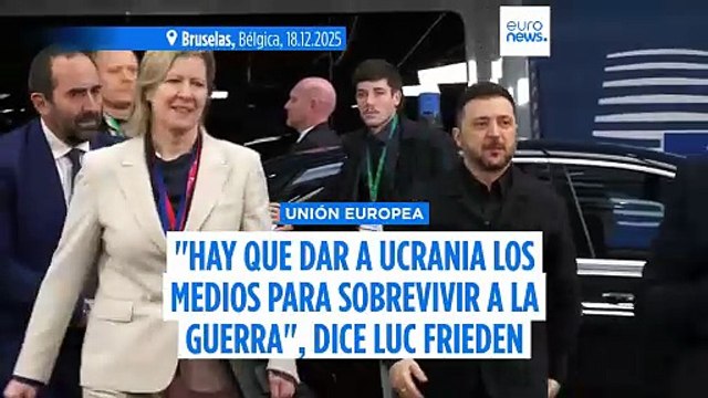 Hay que dar a Ucrania los medios para sobrevivir a la guerra , asegura Frieden a 'Euronews'