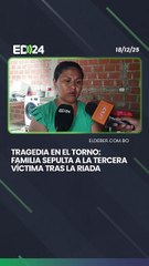 Tragedia en El Torno: familia sepulta a la tercera víctima tras la riada