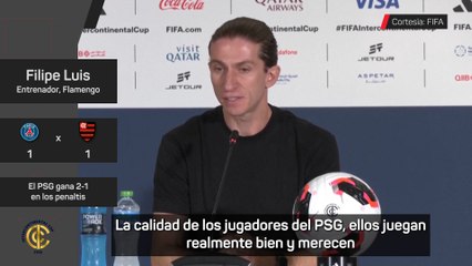 Los halagos de Filipe Luis a Luis Enrique