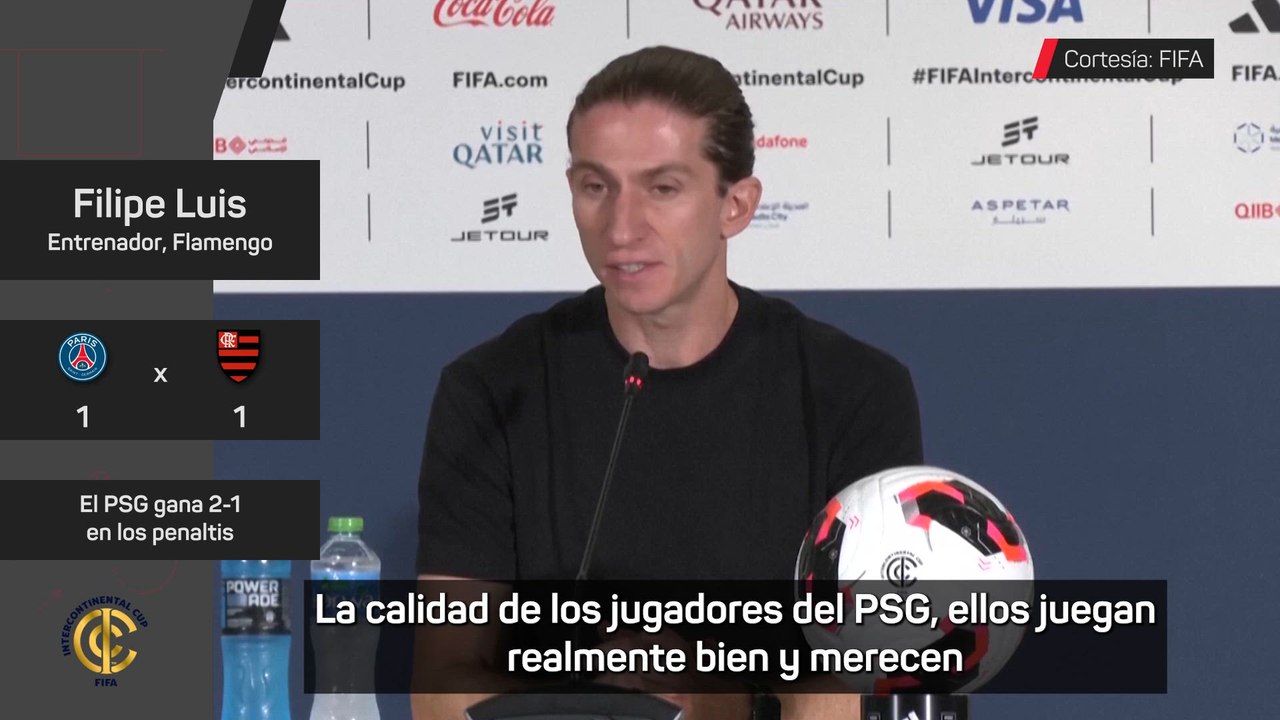 Los halagos de Filipe Luis a Luis Enrique