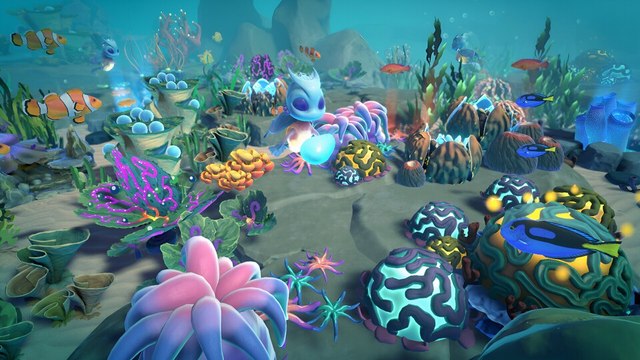 Im bunten Aufbauspiel Life Below erschafft ihr eure eigene Korallen-Stadt und rettet das Leben im Meer