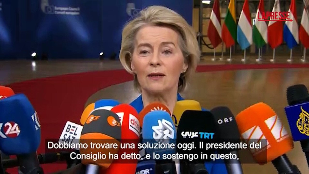 Ucraina, von der Leyen e Merz: "Concordare un prestito per coprire le spese militari"