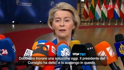 Ucraina, von der Leyen e Merz: "Concordare un prestito per coprire le spese militari"