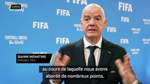 Infantino annonce 