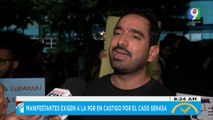 Manifestantes exigen a la PGR en castigo por el caso SeNaSa| El Despertador