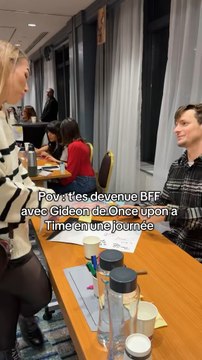 Tu passe la journée avec un acteur de ta jeunesse