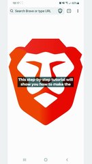 How to make Brave stop asking to save passwords on an Android device