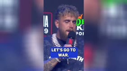 Jake Paul and Anthony Joshua trade blows in explosive news conference