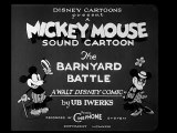 Mickey Mouse - A Batalha do Celeiro (1929)