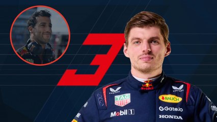 Max Verstappen usará el número 3 para la temporada 2026; F1 hace emotivo recuerdo de Daniel Ricciardo