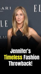 Jennifer Aniston Wears 2004-Style Halter Gown With New Boyfriend Jim Curtis