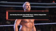 Joe Hendry Reveals How WWE Stars’ Advice Helped Him at Royal Rumble