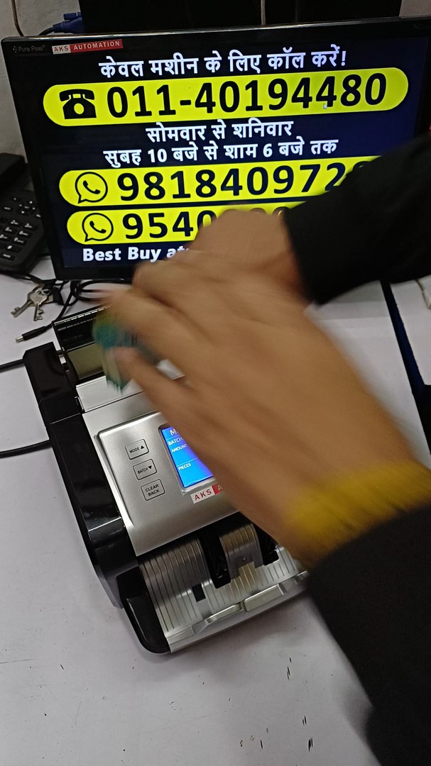 AI Technology Mix Note Counting Machine With CIS Sensor Technology - Full Demo!