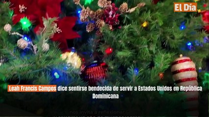 Leah Francis Campos dice sentirse bendecida de servir a Estados Unidos en República Dominicana