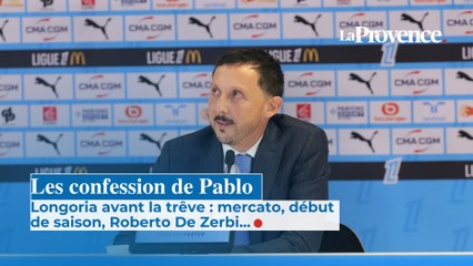 Les confession de Pablo Longoria avant la trêve : mercato, début de saison, Roberto De Zerbi...