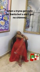 Rihanna Oozes Hotness In See-Through Red Gown On Christmas In Barbados