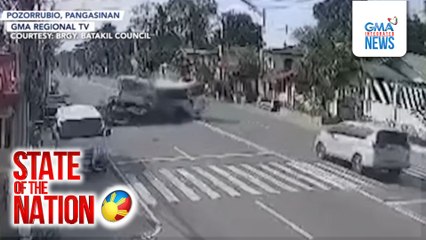 6 sugatan sa karambola ng 5 sasakyan dahil sa nakaidlip umanong driver | SONA