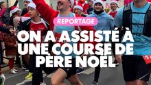 Reportage : On a assisté à une course de Père Noêl